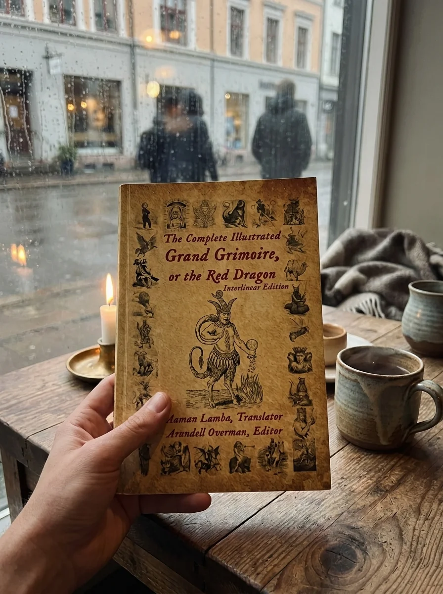 The Complete Illustrated Grand Grimoire, Or The Red Dragon: Interlinear Edition, French to English — photo 2