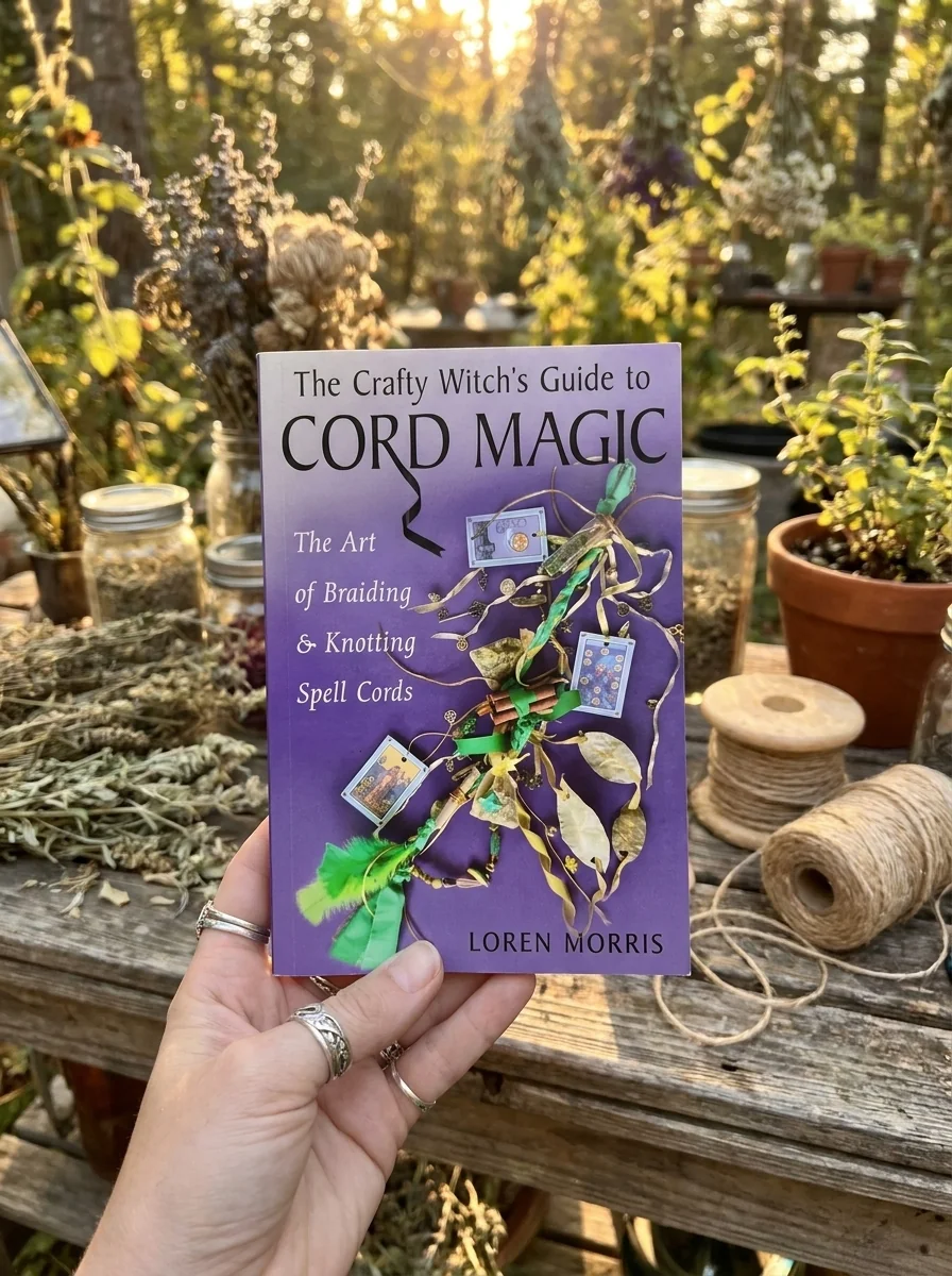 The Crafty Witch's Guide to Cord Magic: The Art of Braiding and Knotting Spell Cords — photo 2