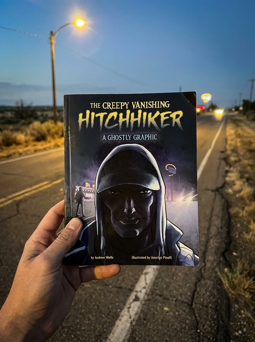 The Creepy Vanishing Hitchhiker: A Ghostly Graphic — photo 2