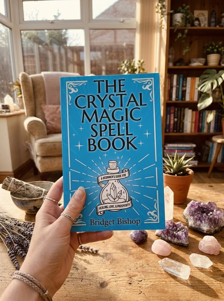 The Crystal Magic Spell Book: A Beginner's Guide For Healing, Love, and Prosperity — photo 2