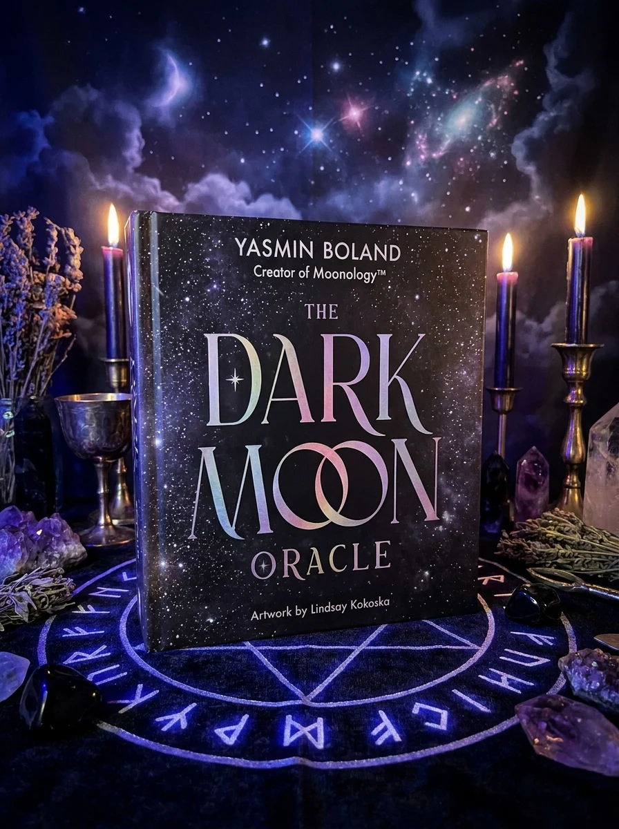 The Dark Moon Oracle: A 48-Card Deck and Guidebook from the Creator of Moonology