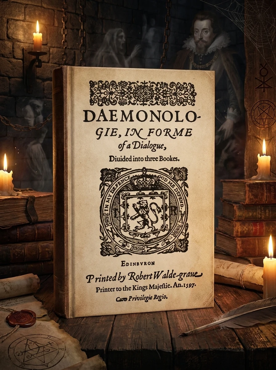 The Demonology of King James I: Includes the Original Text of Daemonologie and News from Scotland