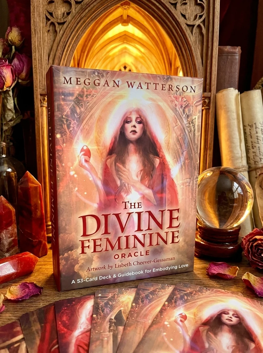 The Divine Feminine Oracle: A 53-Card Deck & Guidebook for Embodying Love