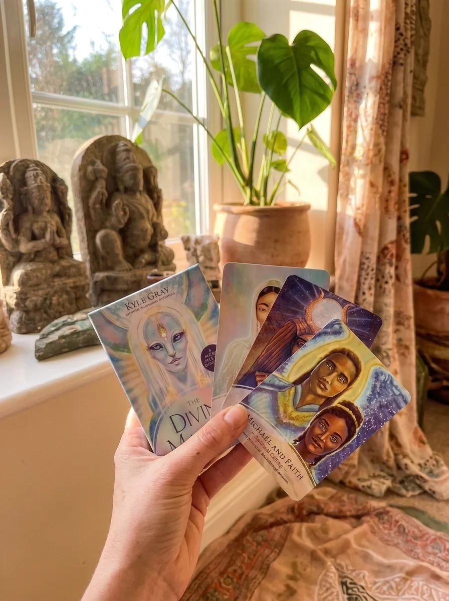 The Divine Masters Oracle: A 44-Card Deck and Guidebook — photo 2
