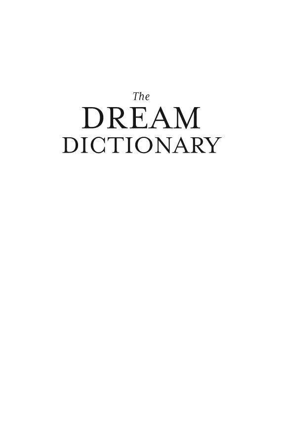 The Dream Dictionary
