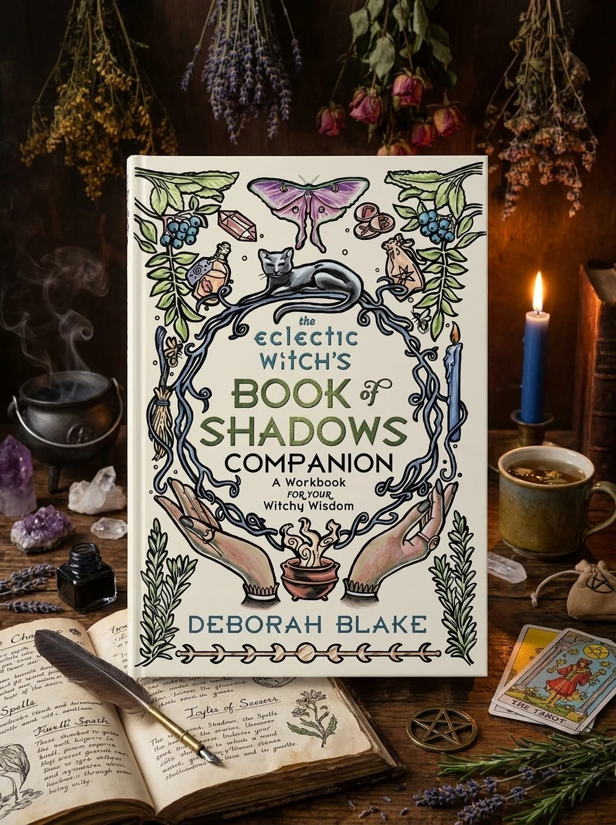 The Eclectic Witch's Book of Shadows Companion: A Workbook for Your Witchy Wisdom Blake, Deborah