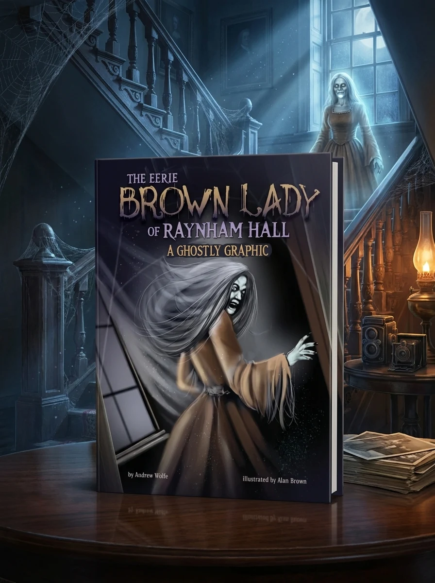 The Eerie Brown Lady of Raynham Hall: A Ghostly Graphic Wolfe, Andrew