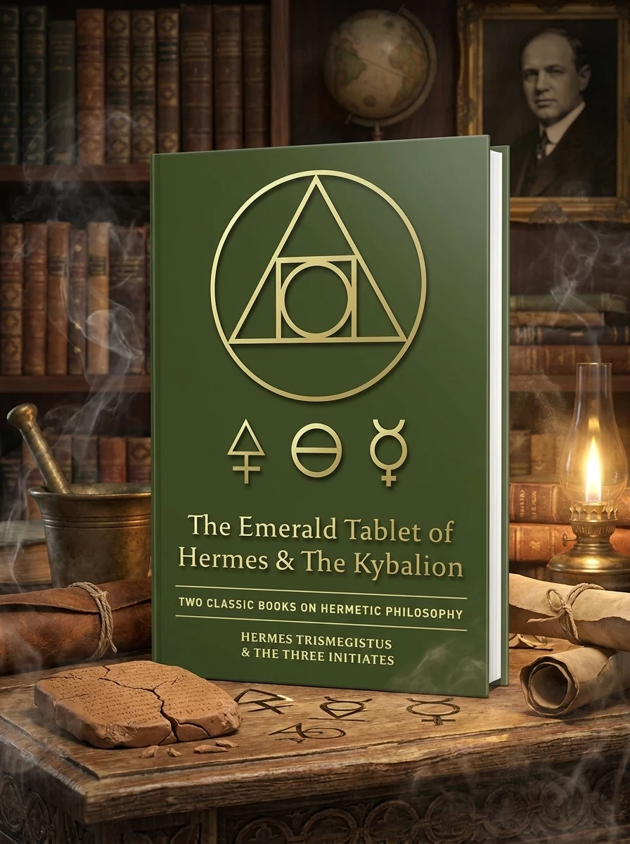 The Emerald Tablet of Hermes & The Kybalion: Two Classic Books on Hermetic Philosophy by Trismegistus, Hermes
