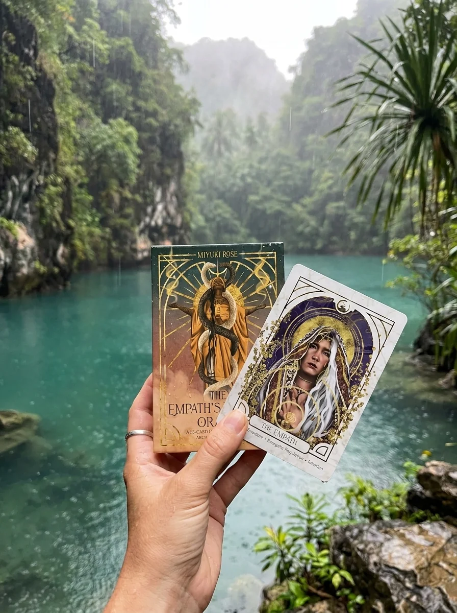 The Empath's Healing Oracle: A 53-Card Deck & Guidebook of Archetypes & Shadows — photo 2