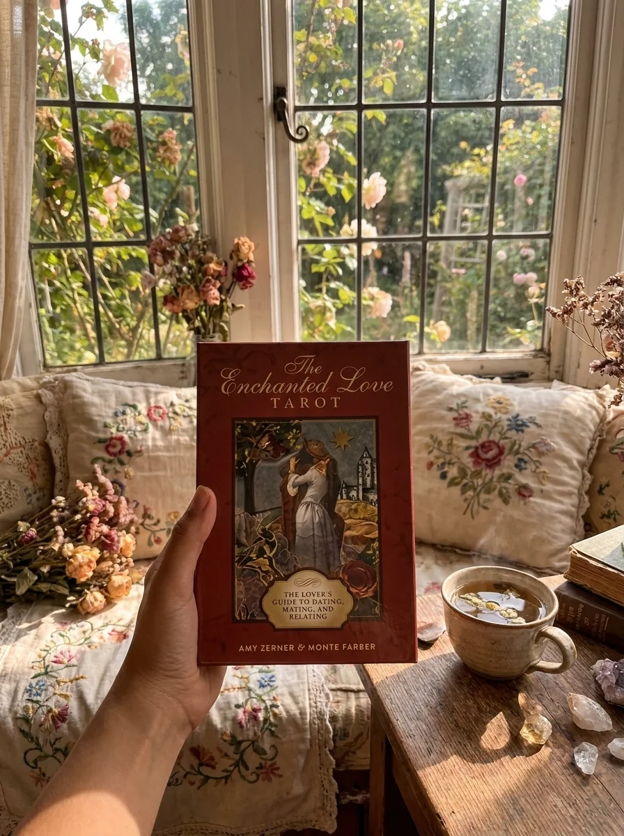 The Enchanted Love Tarot: The Lover's Guide to Dating, Mating, and Relating (Tarot Kit Box Set with 78 Cards and Guide Book) — photo 2