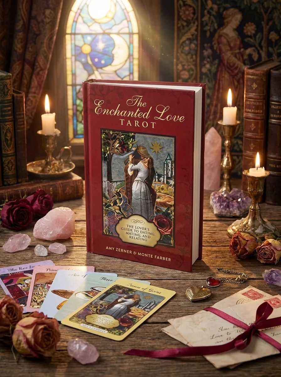 The Enchanted Love Tarot: The Lover's Guide to Dating, Mating, and Relating (Tarot Kit Box Set with 78 Cards and Guide Book)