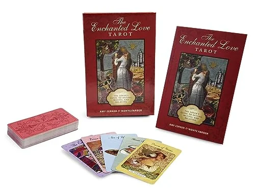 The Enchanted Love Tarot: The Lover's Guide to Dating, Mating, and Relating (Tarot Kit Box Set with 78 Cards and Guide Book)