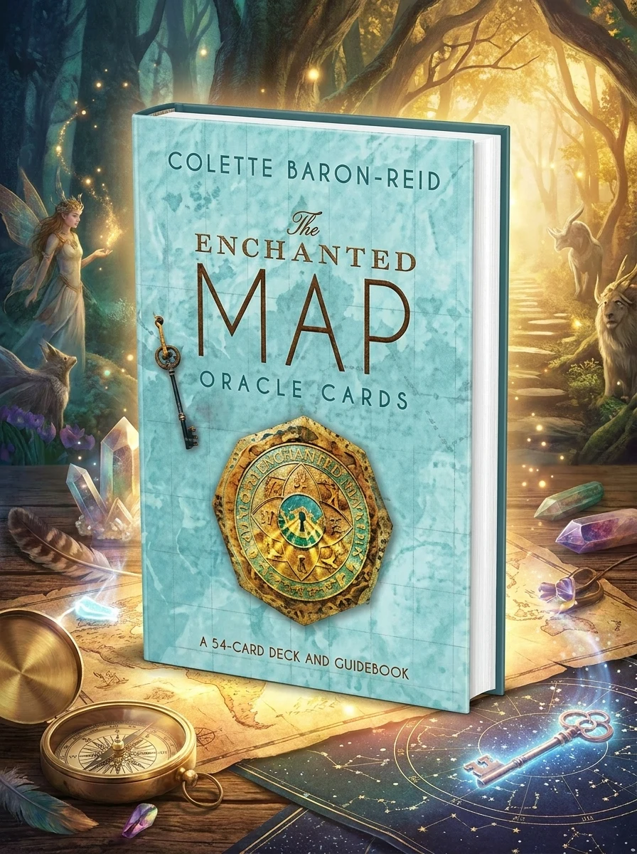 The Enchanted Map Oracle Cards: A 54-Card Oracle Deck for Love, Purpose, Healing, Magic, and Happiness