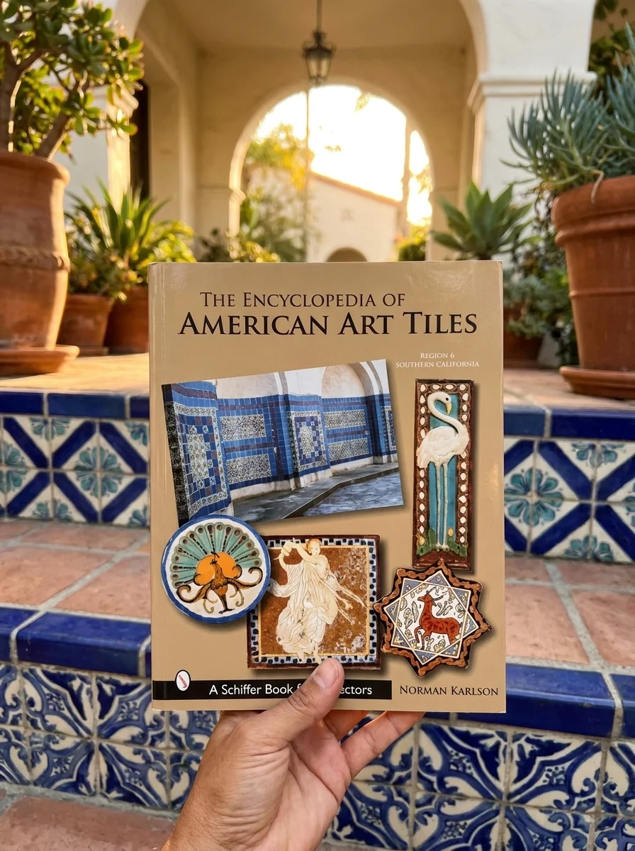 The Encyclopedia of American Art Tiles: Region 6 Southern California Karlson, Norman — photo 2