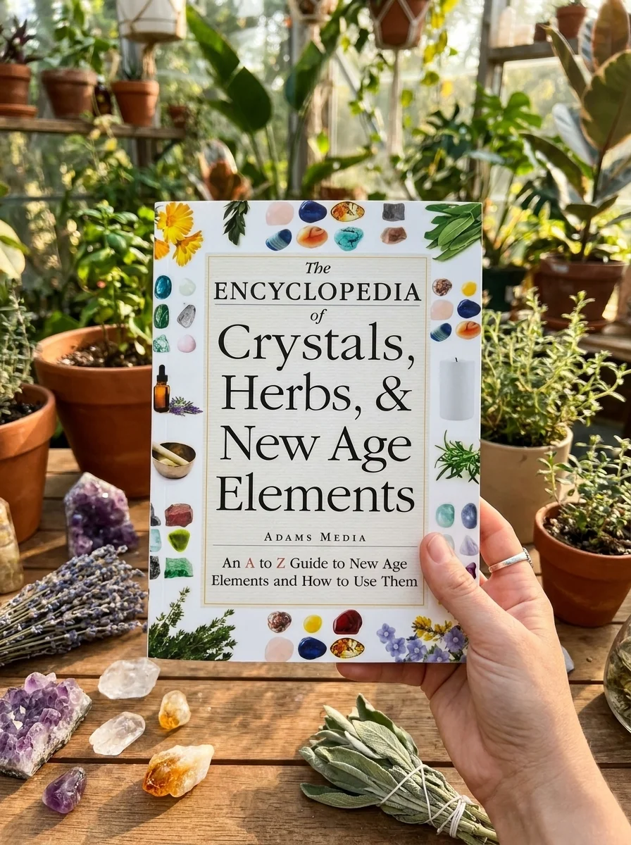 The Encyclopedia of Crystals, Herbs, and New Age Elements: An A to Z Guide to New Age Elements and How to Use Them — photo 2