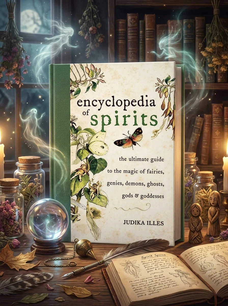 The Encyclopedia of Spirits: The Ultimate Guide to the Magic of Fairies, Genies, Demons, Ghosts, Gods and Goddesses Illes, Judika