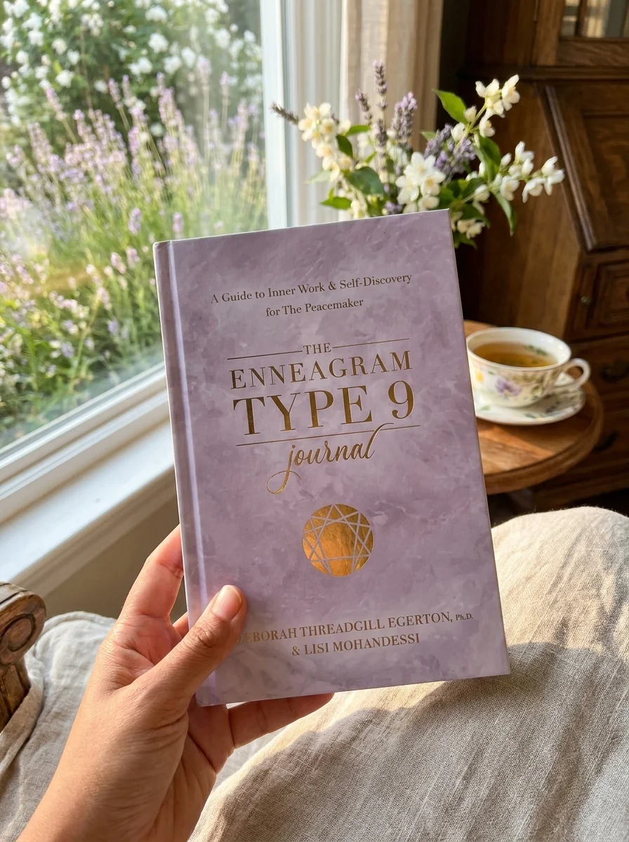 The Enneagram Type 9 Journal: A Guide to Inner Work & Self-Discovery for the Peacemaker — photo 2