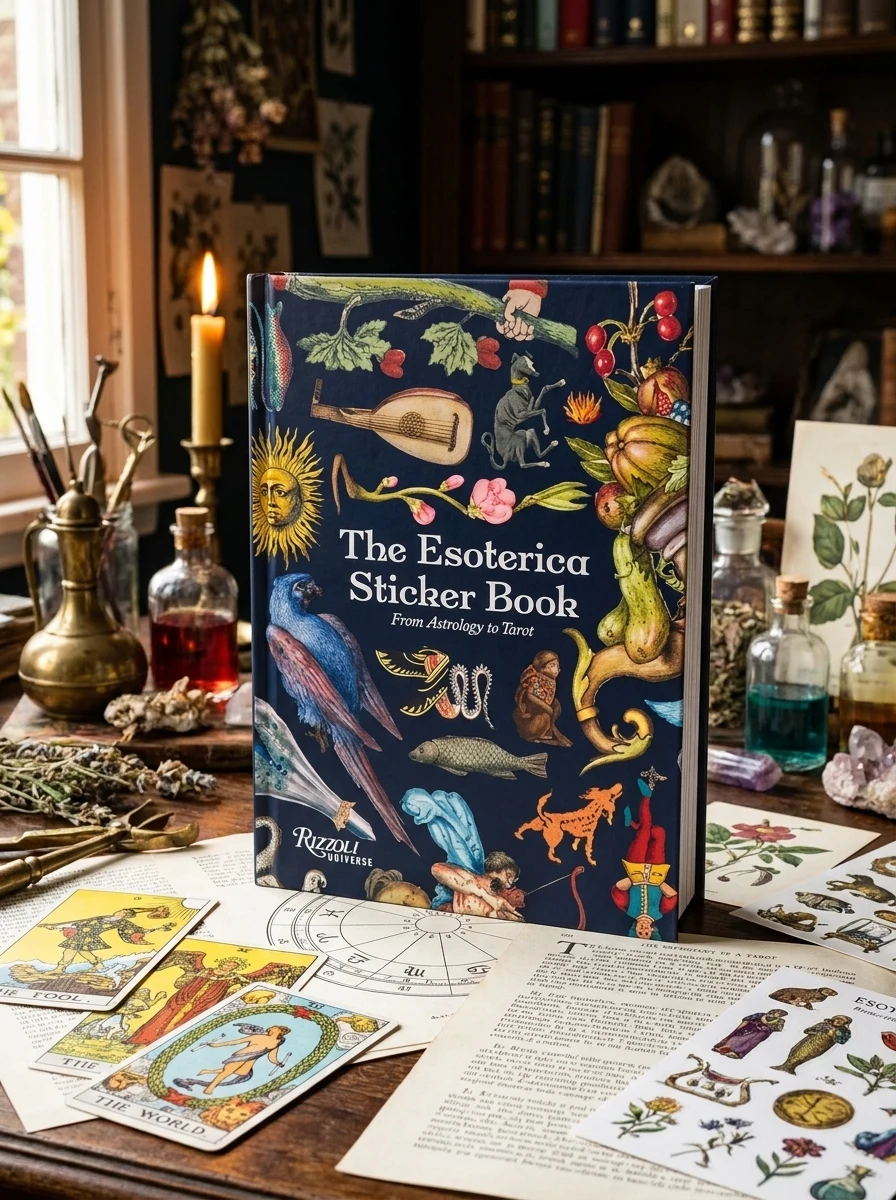 The Esoterica Sticker Book: From Astrology to Tarot