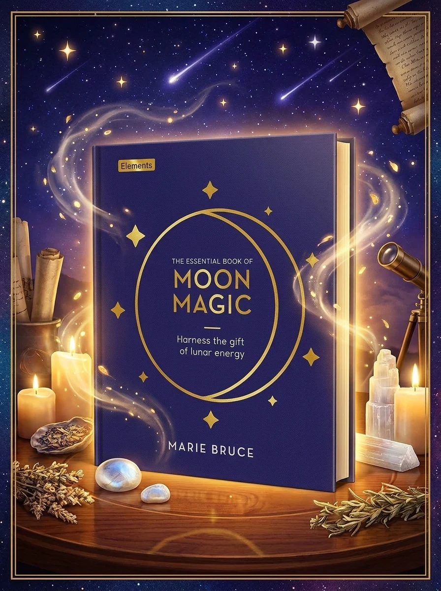 The Essential Book of Moon Magic: Harness the Gift of Lunar Energy Bruce, Marie