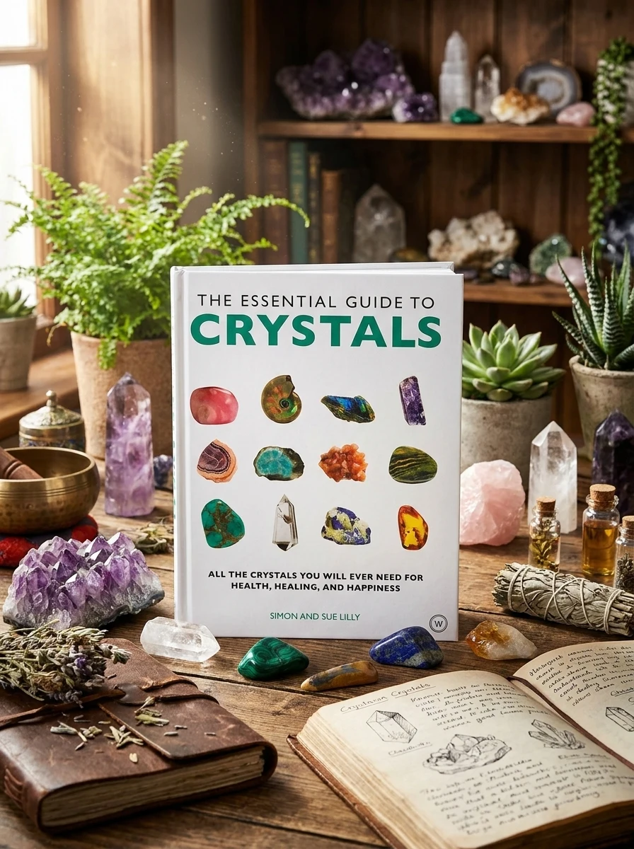 The Essential Guide to Crystals: All the Crystals You Will Ever Need for Health, Healing, and Happiness Lilly