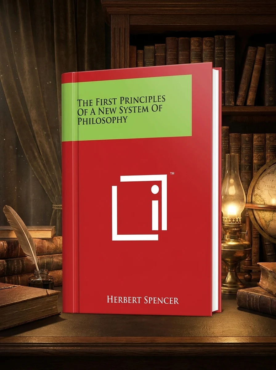 The First Principles Of A New System Of Philosophy