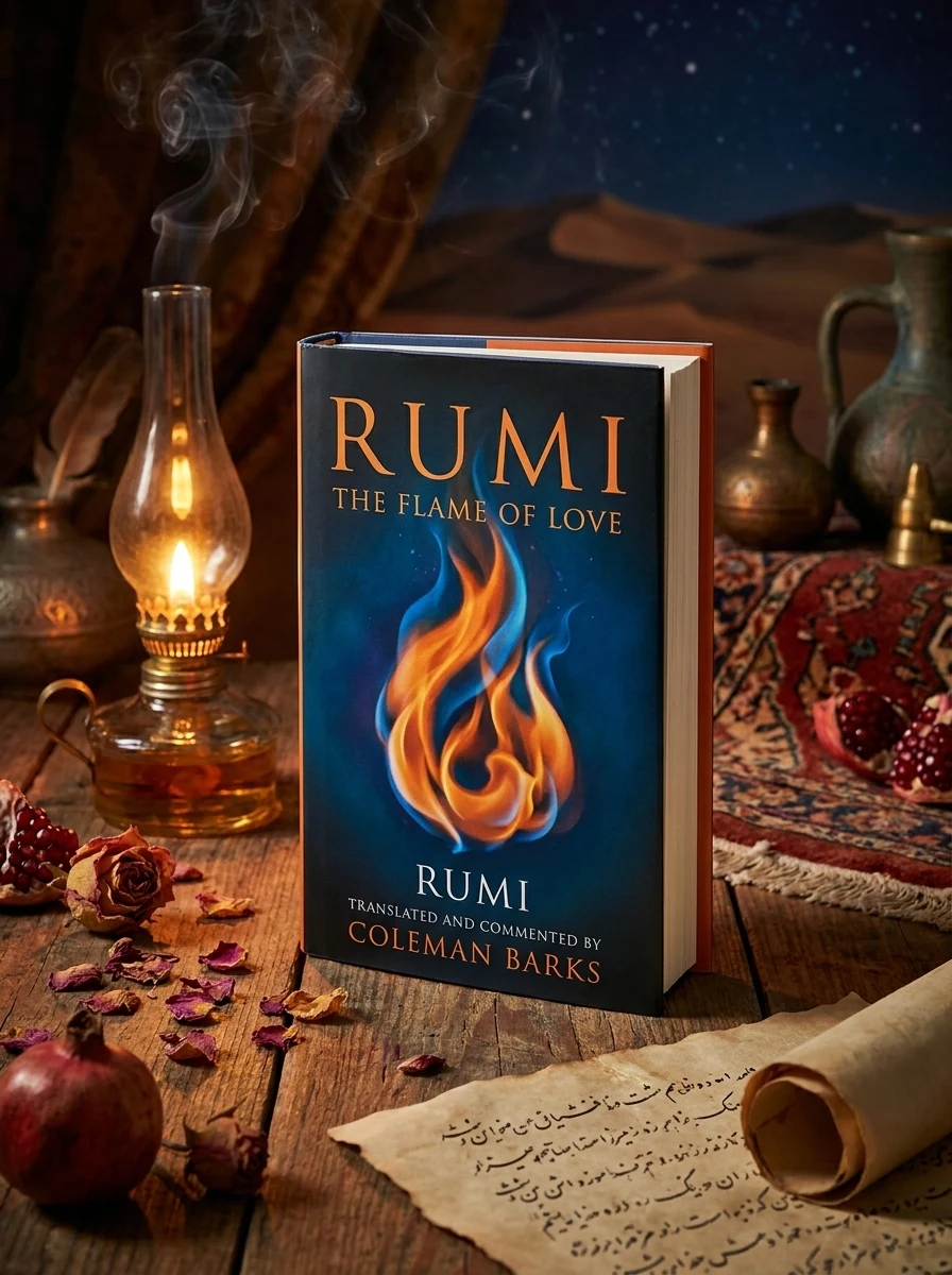 The Flame of Love: Rumi's 100 Most Passionate Poems by Rumi