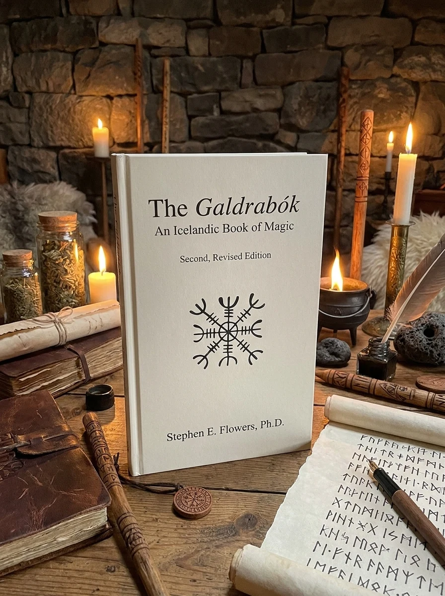 The Galdrabók by Flowers, Stephen E