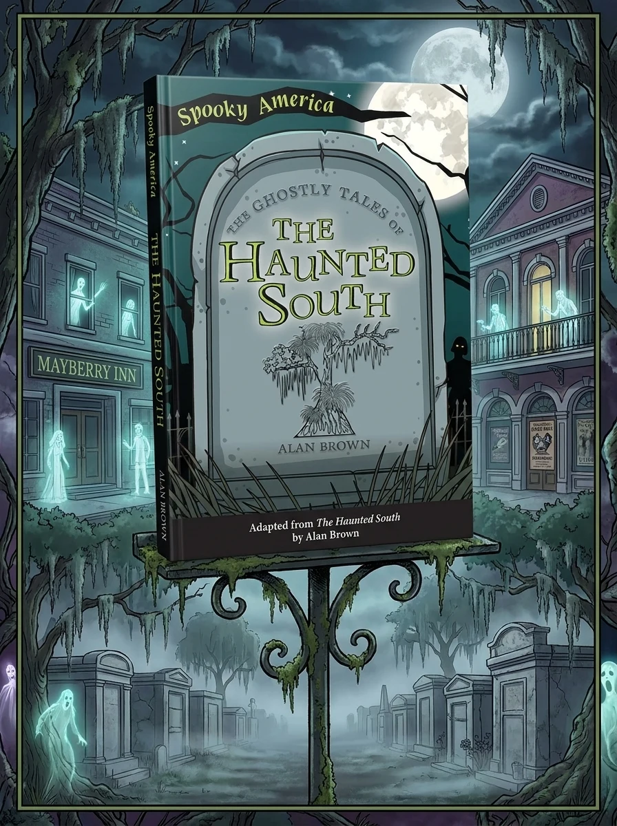 The Ghostly Tales of the Haunted South Brown Alan N