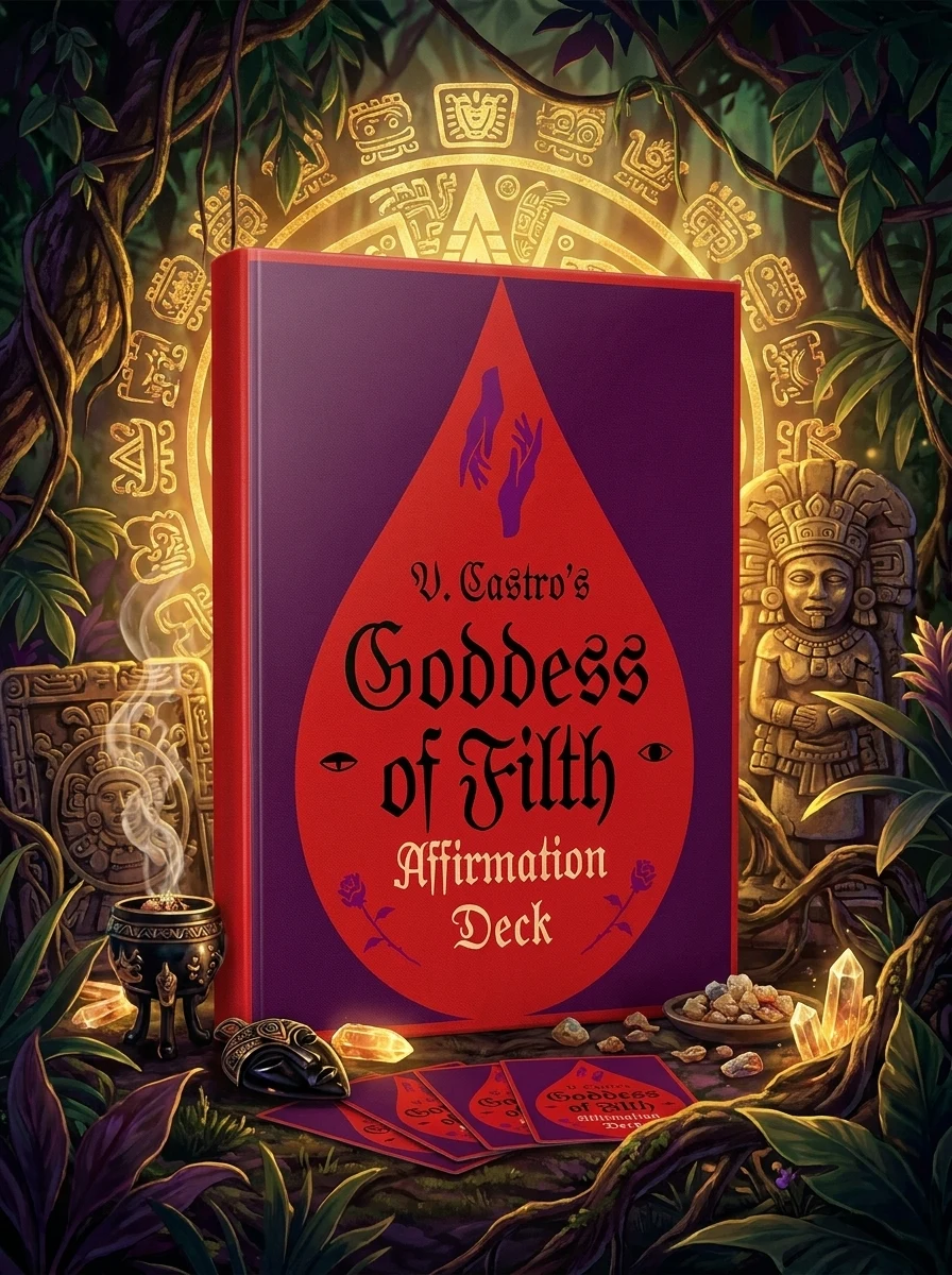 The Goddess of Filth Affirmation Deck