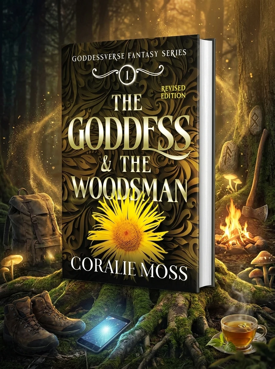 The Goddess & the Woodsman (revised) Moss, Coralie