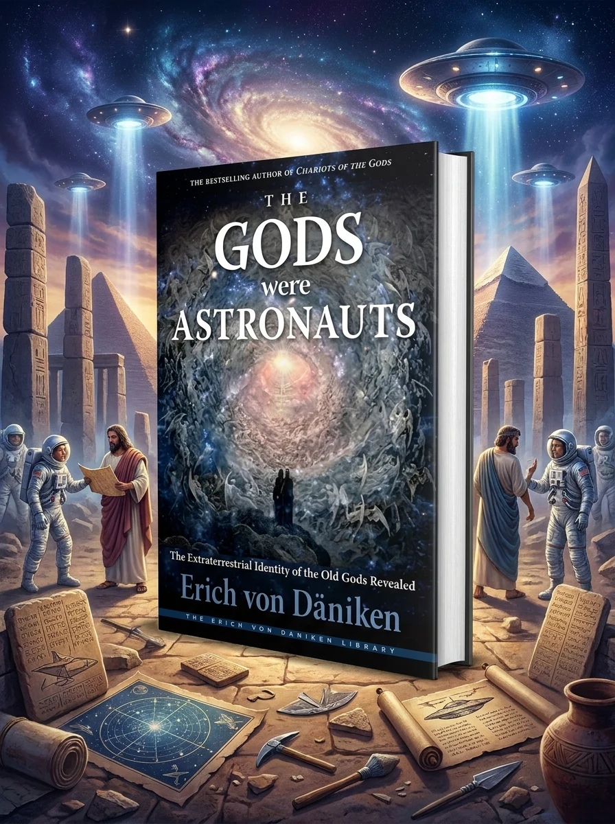 The Gods Were Astronauts: The Extraterrestrial Identity of the Old Gods Revealed Von Däniken, Erich