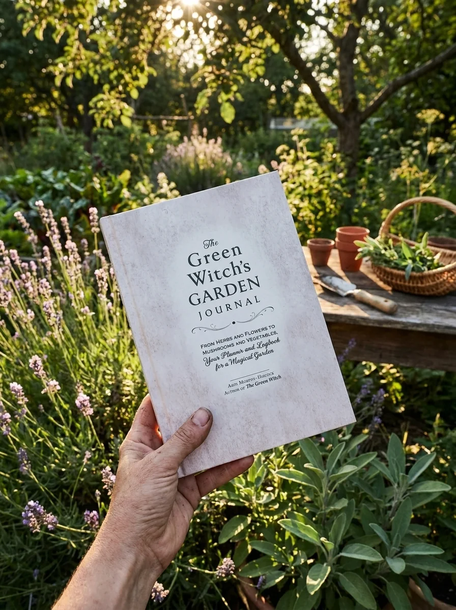 The Green Witch's Garden Journal: From Herbs and Flowers to Mushrooms and Vegetables, Your Planner and Logbook for a Magical Garden — photo 2