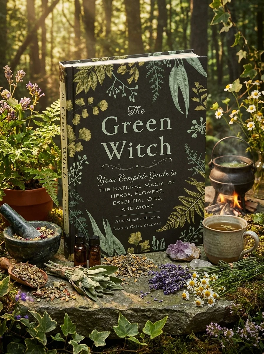 The Green Witch: Your Complete Guide to the Natural Magic of Herbs, Flowers, Essential Oils, and More Murphy-Hiscock, Arin