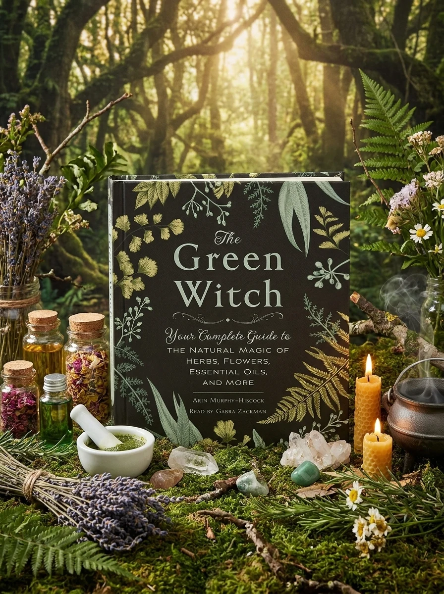 The Green Witch: Your Complete Guide to the Natural Magic of Herbs, Flowers, Essential Oils, and More