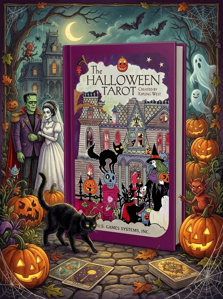 The Halloween Tarot in a Tin [With Instruction Booklet]