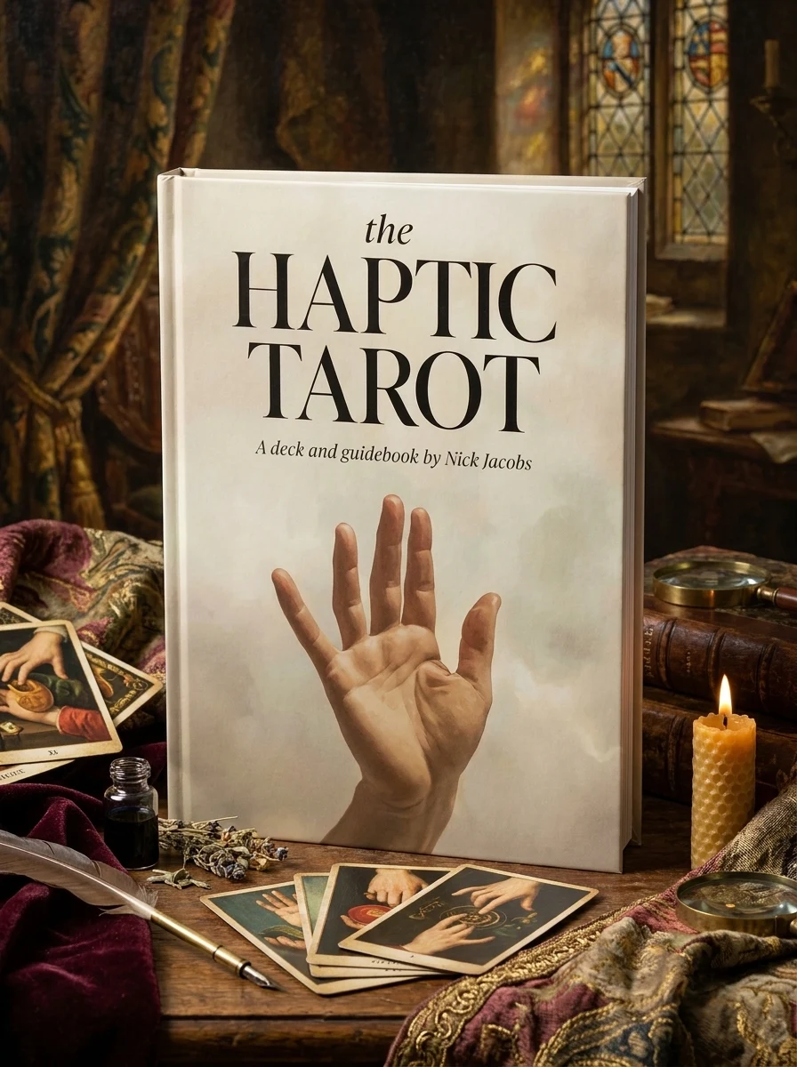 The Haptic Tarot: 79 Art-Inspired Tarot Cards, Renaissance-Influenced Imagery, Tactile Intuitive Readings, Hands-Focused Symbolism, 60-Page Guidebook