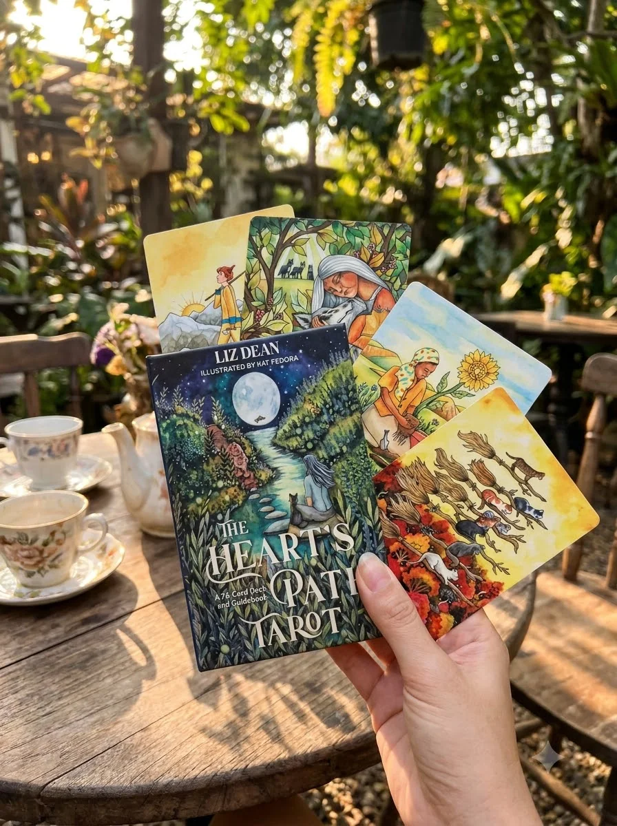 The Heartâ (Tm)S Path Tarot: A 78-Card Deck and Guidebook — photo 2