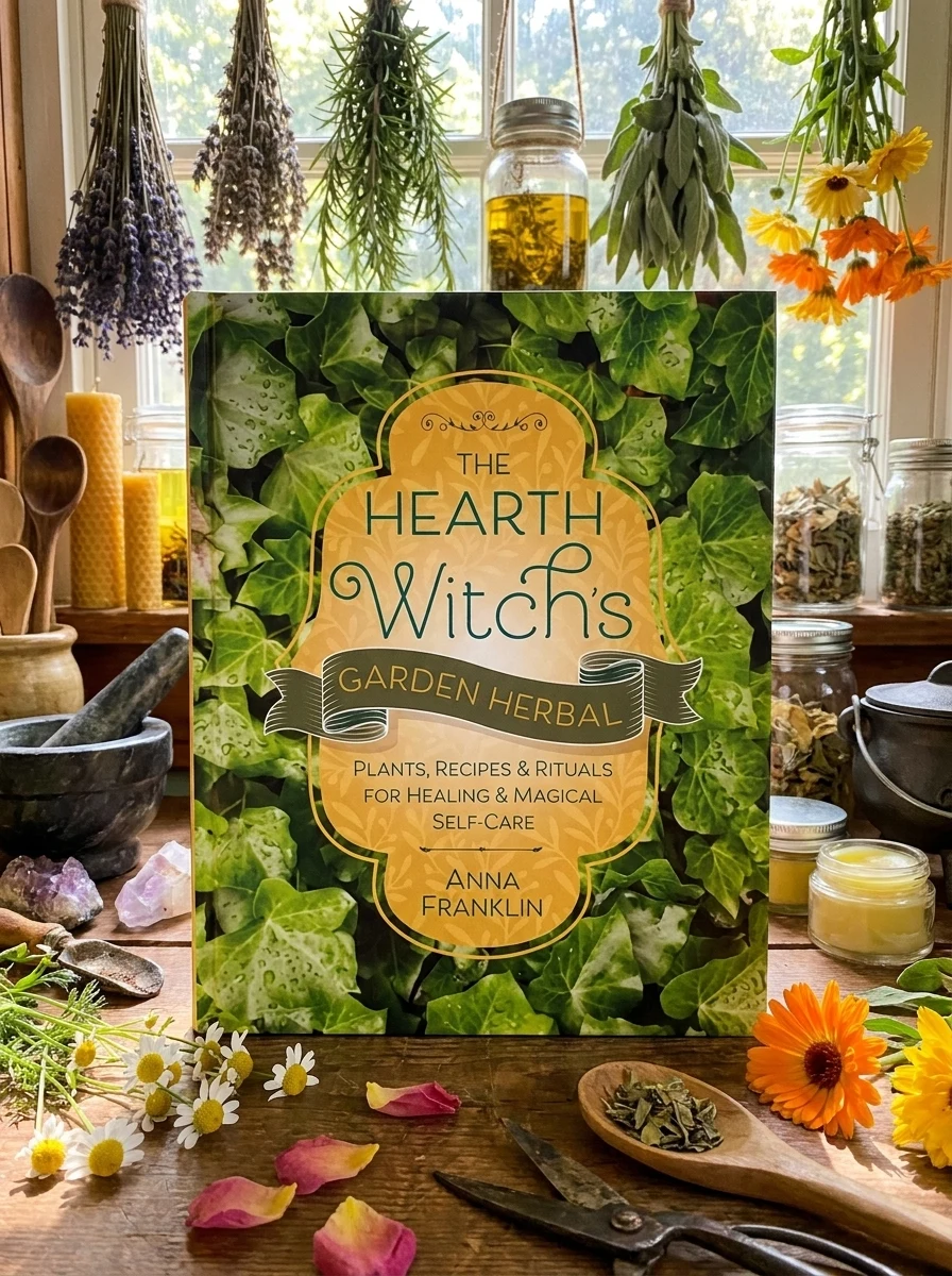 The Hearth Witch's Garden Herbal: Plants, Recipes & Rituals for Healing & Magical Self-Care Franklin, Anna