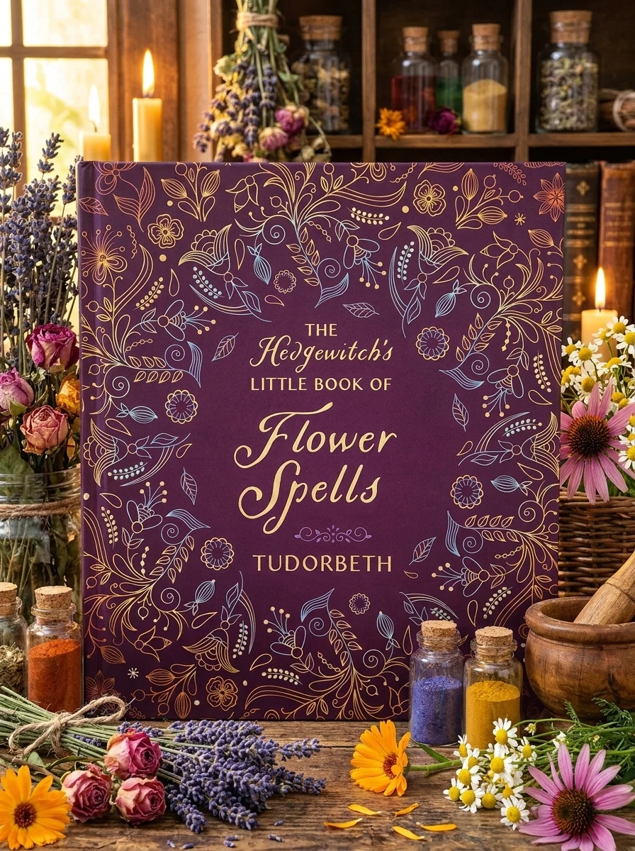 The Hedgewitch's Little Book of Flower Spells Tudorbeth