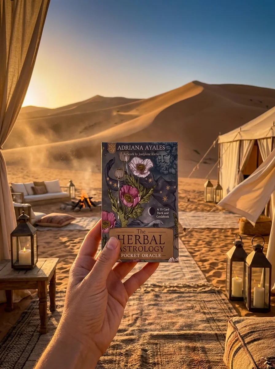 The Herbal Astrology Pocket Oracle: A 55-Card Deck and Guidebook — photo 2