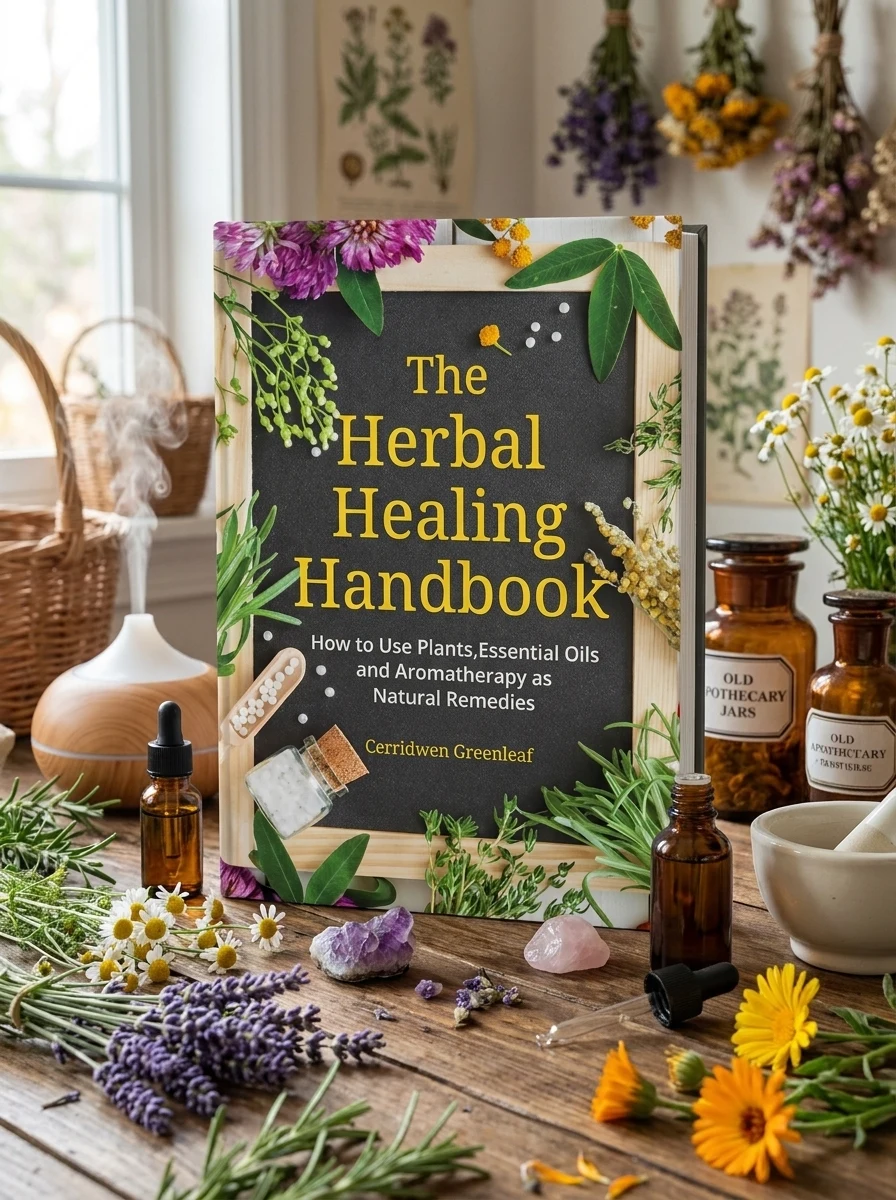 The Herbal Healing Handbook: How to Use Plants, Essential Oils and Aromatherapy as Natural Remedies (Herbal Remedies)