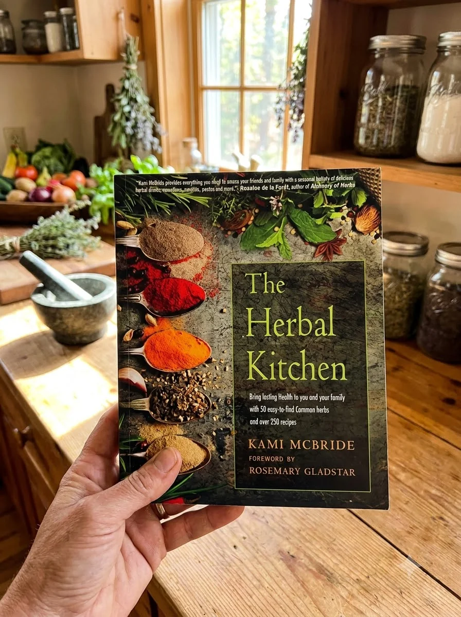 The Herbal Kitchen: Bring Lasting Health to You and Your Family with 50 Easy-To-Find Common Herbs and Over 250 Recipes — photo 2