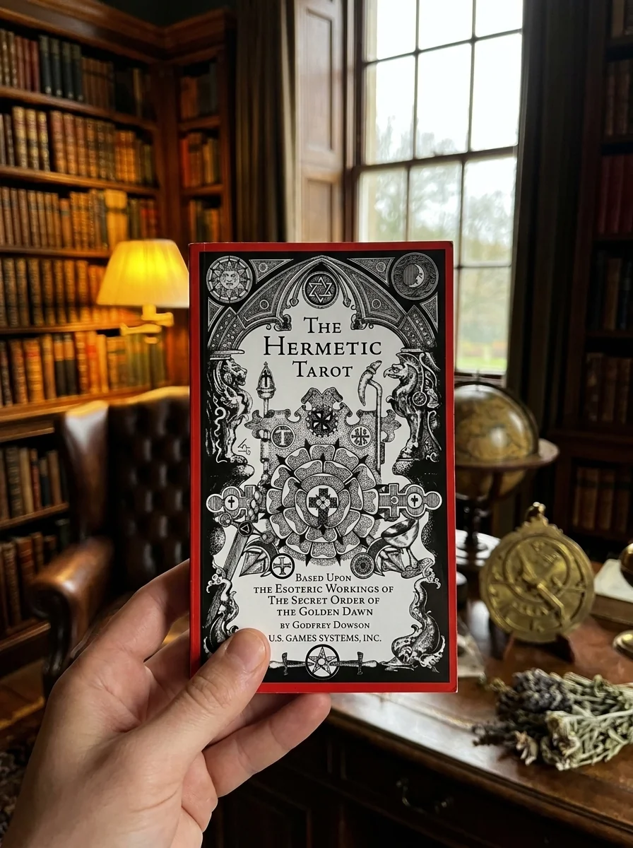 The Hermetic Tarot: Secrets of the Golden Dawn, Esoteric Symbolism, Kabbalistic Tree of Life, Astrological Correspondences, 78 Tarot Cards — photo 2