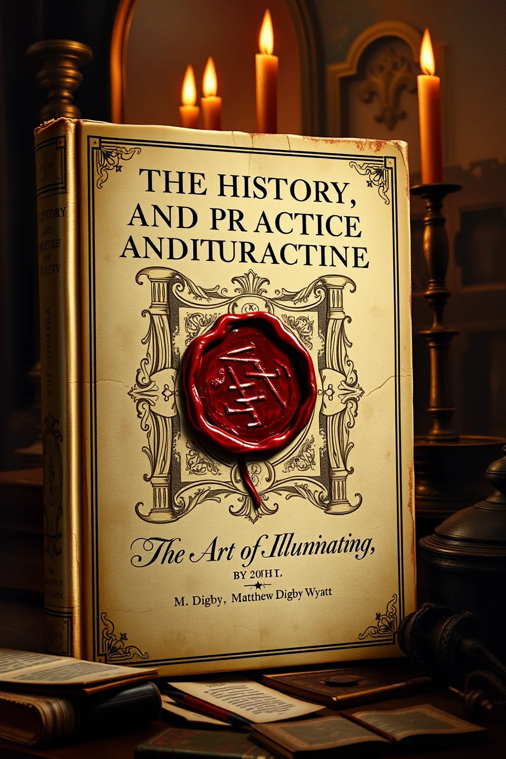The History, Theory, and Practice of Illuminating: Condensed from 'The Art of Illuminating' by the same illustrator and author