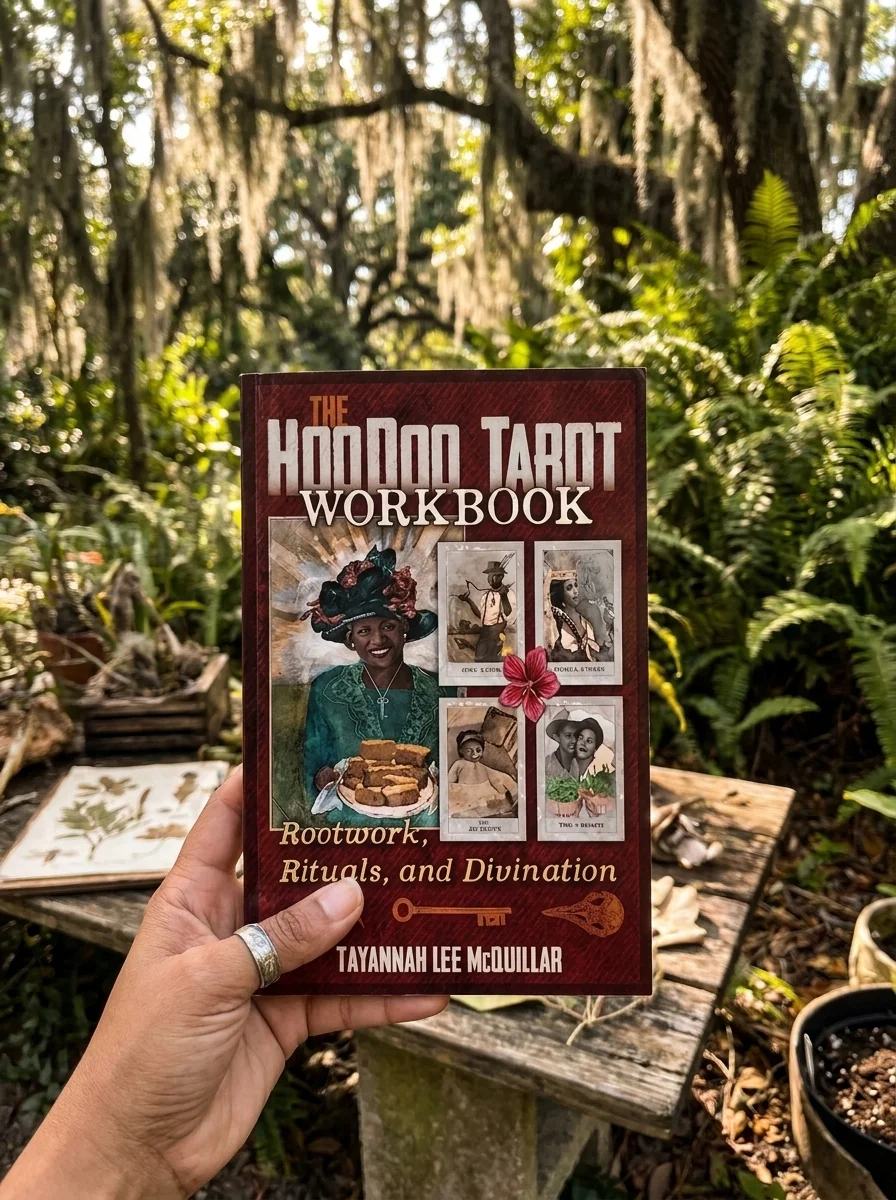 The Hoodoo Tarot Workbook: Rootwork, Rituals, and Divination — photo 2