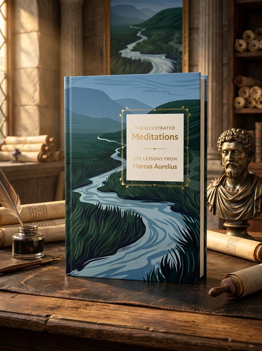 The Illustrated Meditations: Life Lessons from Marcus Aurelius