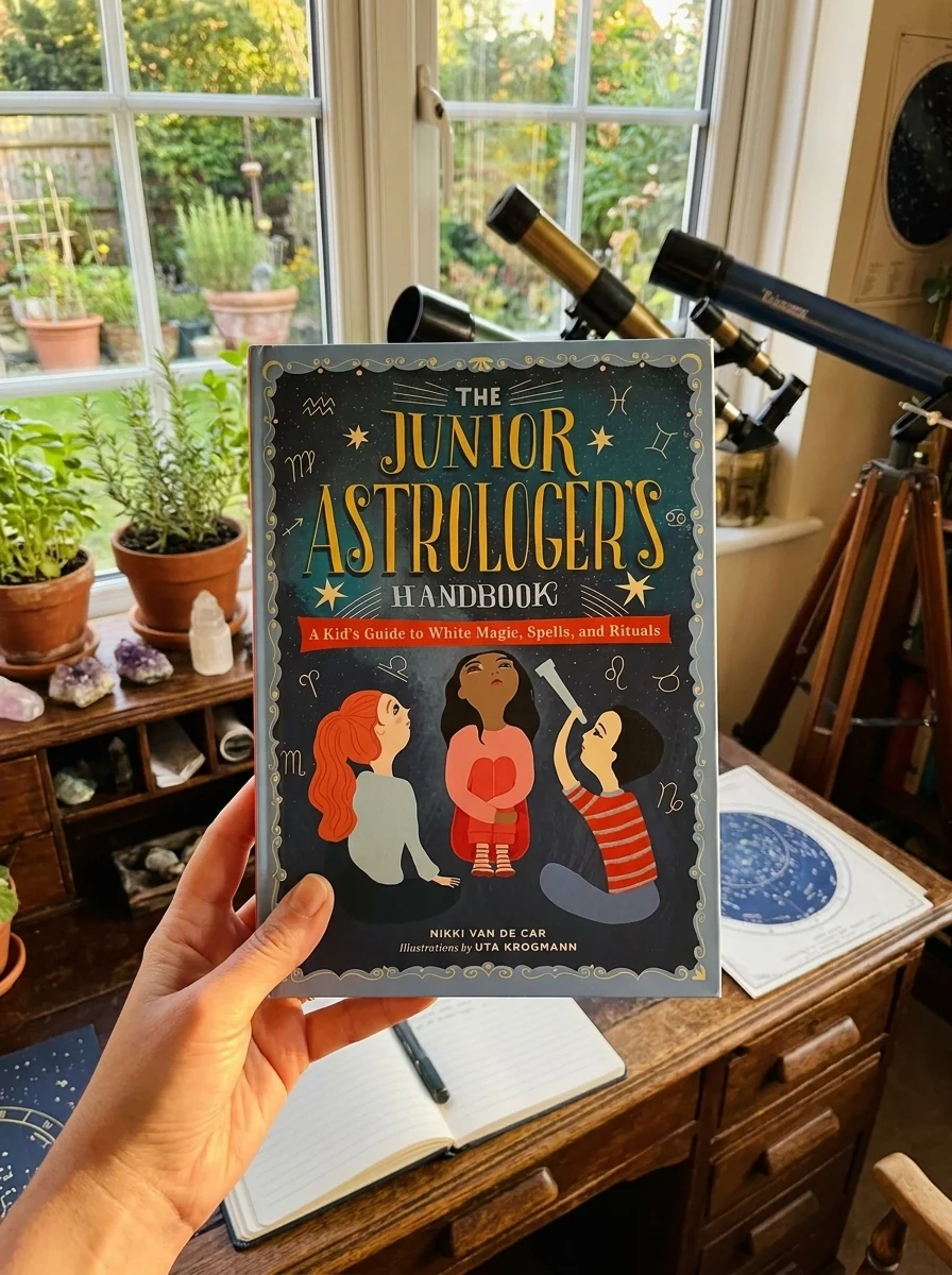 The Junior Astrologer's Handbook: A Kid's Guide to Astrological Signs, the Zodiac, and More Van De Car, Nikki — photo 2