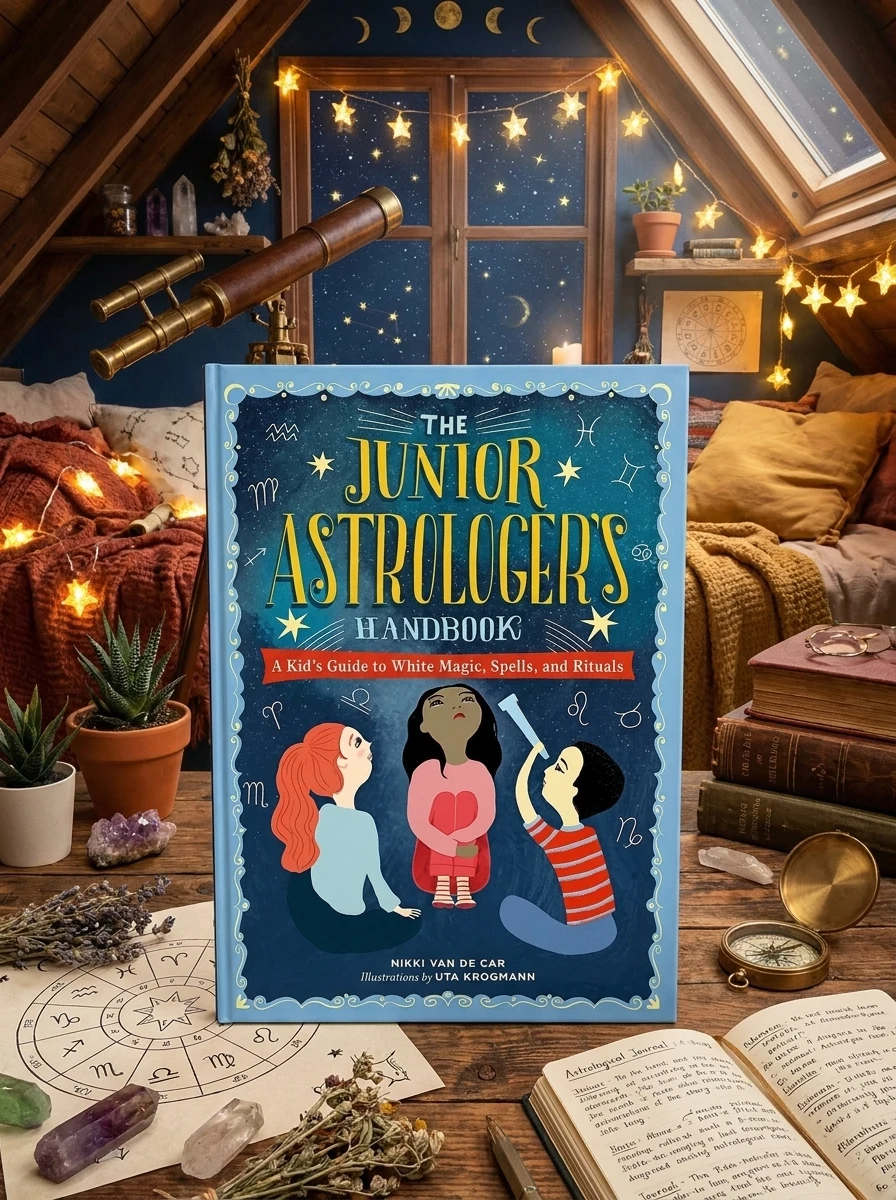 The Junior Astrologer's Handbook: A Kid's Guide to Astrological Signs, the Zodiac, and More Van De Car, Nikki