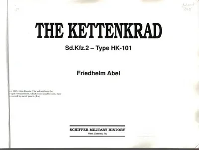The Kettenkrad Abel, Friedhelm — dewey-pub:Schiffer