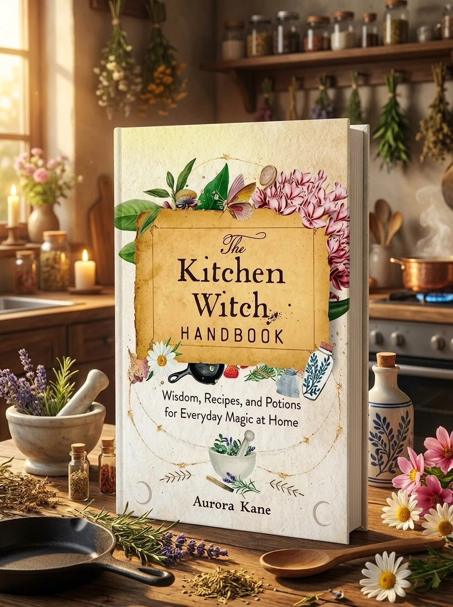The Kitchen Witch Handbook: Wisdom, Recipes, and Potions for Everyday Magic at Home Kane, Aurora
